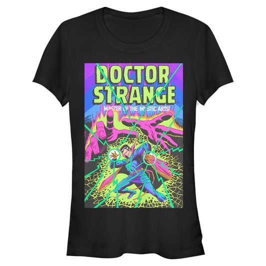 Junior's Marvel Strange Glow T-Shirt