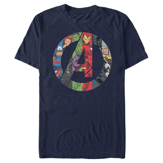 Men's Marvel Avengers Heroes Icon T-Shirt